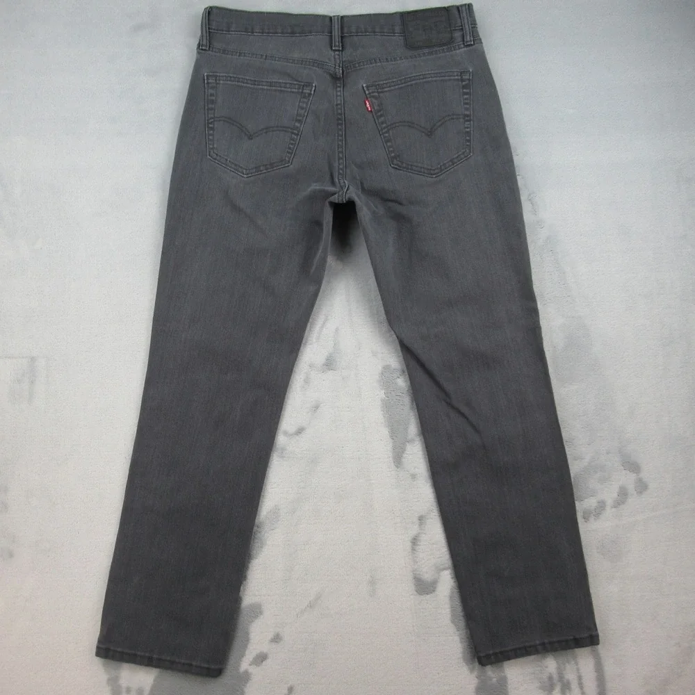Levis 541 Mens Athletic Taper Jeans Dark Gray Charcoal 34x32 18181-0005
